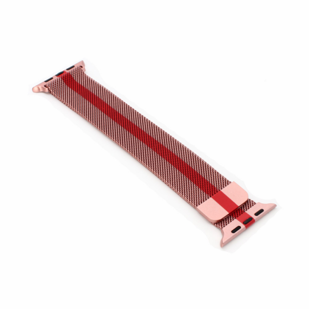 Narukvica metalik za Apple watch 42mm roze pink - 85351