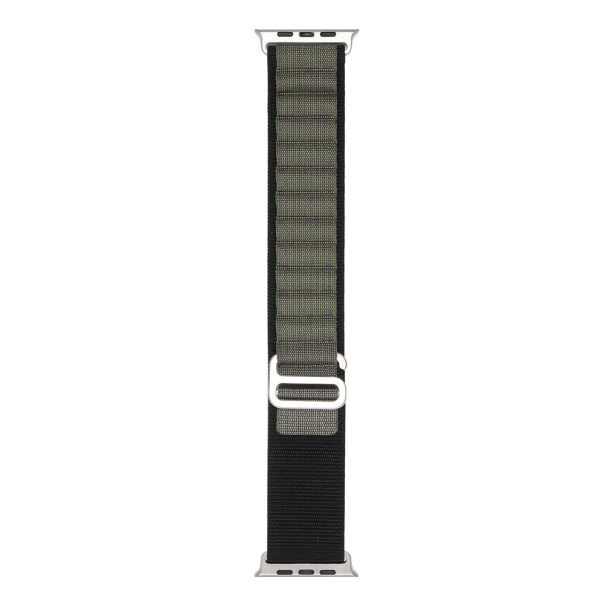 Narukvica Moye Smart Watch Alpine Loop Strap 44/45/49mm Black With Green - 055040