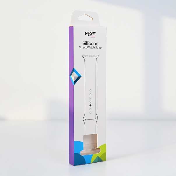 Narukvica Moye Smart Watch Silicone Strap 44/45/49mm White - 055054