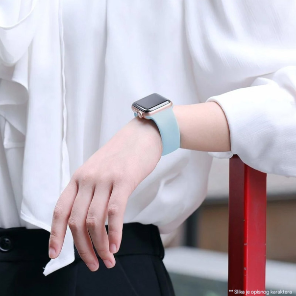 Narukvica Moye za Apple Watch Silicone Strap 44/ 45/ 49 mm deep blue - 615035