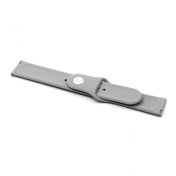 Narukvica plain za smart watch 22mm siva - 84361-1