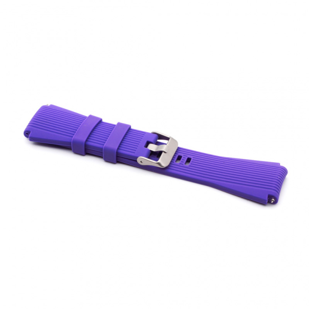 Narukvica relief za smart watch 22mm tamno ljubicasta - 201707-1