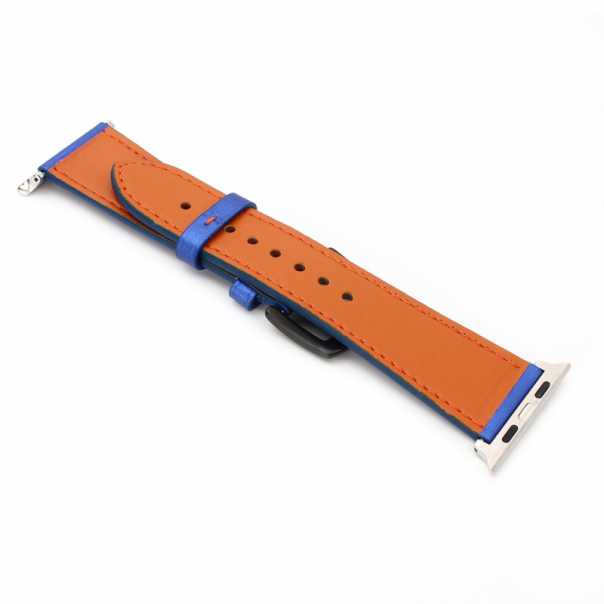 Narukvica rift kozna za Apple watch 42mm plava - 85356
