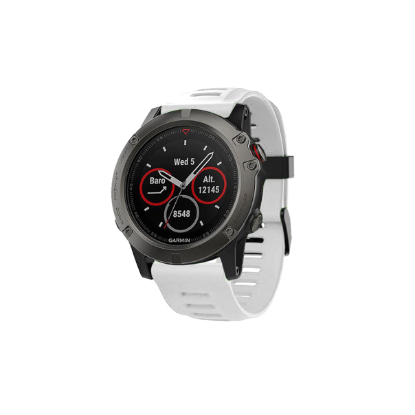 Narukvica sporty za Garmin Fenix 3/5X/6X smart watch 26mm bela - 98039