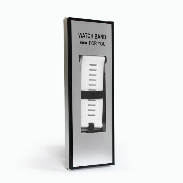 Narukvica sporty za Garmin Fenix 3/5X/6X smart watch 26mm bela - 98039