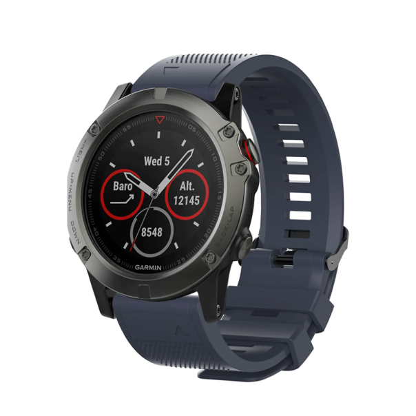Narukvica sporty za Garmin Fenix 3/5X/6X smart watch 26mm tamno plava - 204786