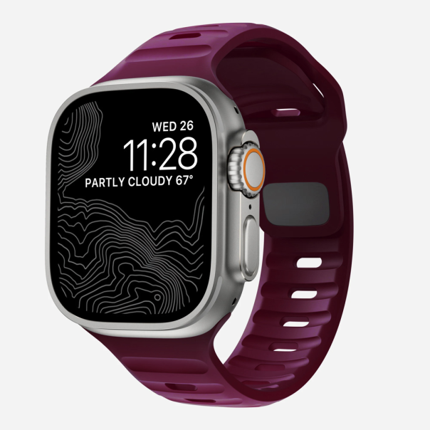 Narukvica za Apple watch 45/49mm bordo - 216157-1