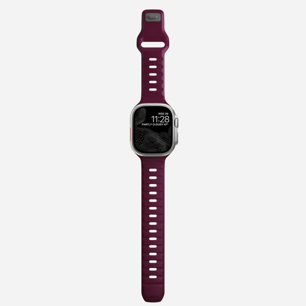 Narukvica za Apple watch 45/49mm bordo - 216157-1