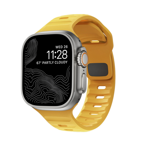 Narukvica za Apple watch 45/49mm tamno zuta - 216158-1
