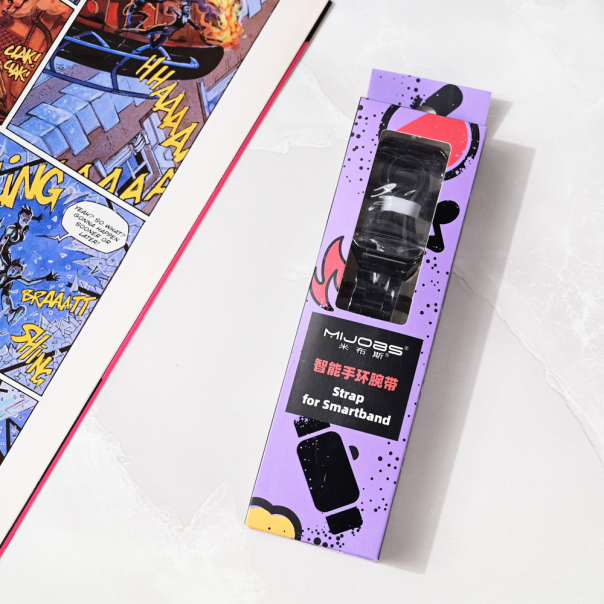 Narukvica za smart watch Xiaomi Band M7 metalna crna - 217326