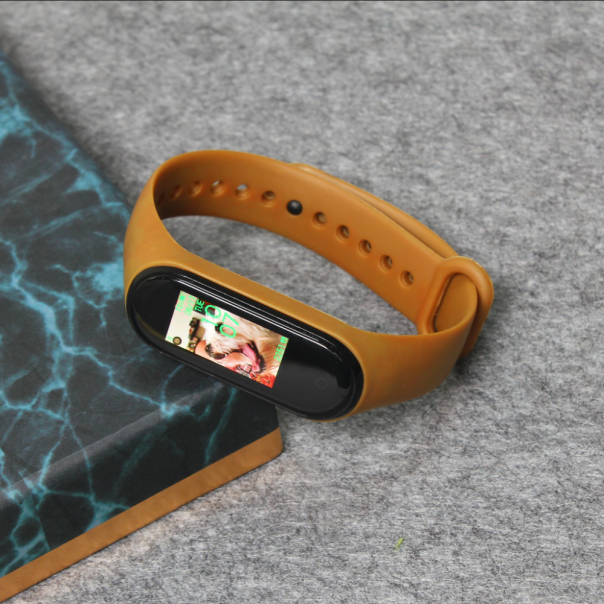 Narukvica za smart watch Xiaomi Mi Band M3/M4 braon - 73109