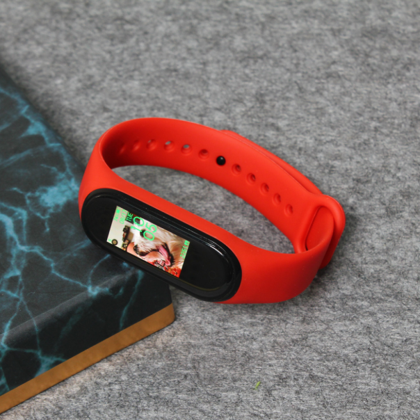 Narukvica za smart watch Xiaomi Mi Band M3/M4 crvena - 73103