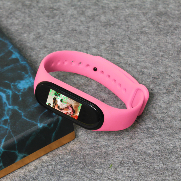 Narukvica za smart watch Xiaomi Mi Band M3/M4 pink - 73104