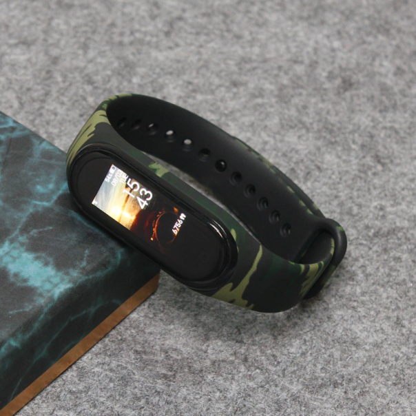 Narukvica za smart watch Xiaomi Mi Band M3/M4army zelena - 94680