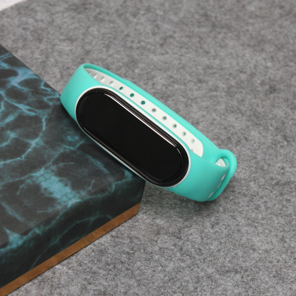 Narukvica za smart watch Xiaomi Mi Band M5/M6 mint bela - 94677