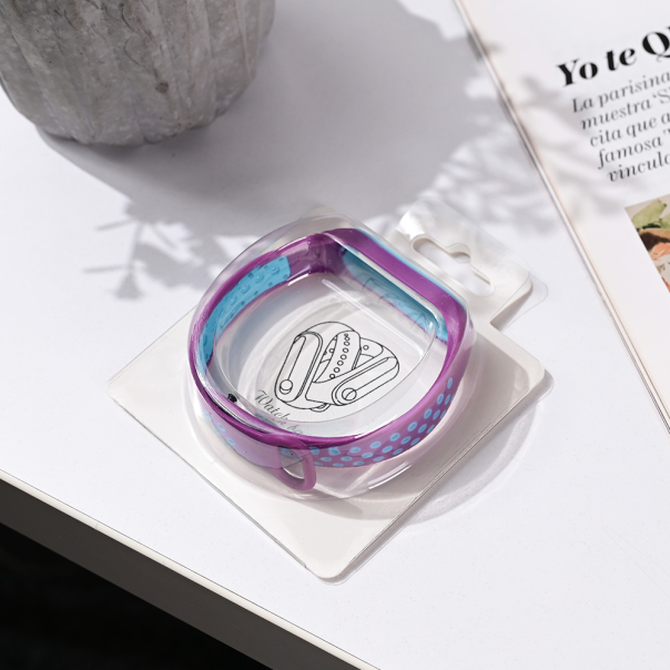 Narukvica za smart watch Xiaomi Mi Band M7 ljubicasto plava - 217332