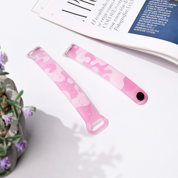 Narukvica za smart watch Xiaomi Mi Band M8/M9 army pink - 217484