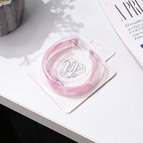 Narukvica za smart watch Xiaomi Mi Band M8/M9 army pink - 217484