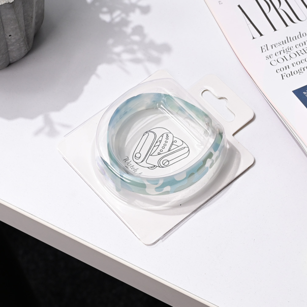 Narukvica za smart watch Xiaomi Mi Band M8/M9 maskirna zelena - 217483