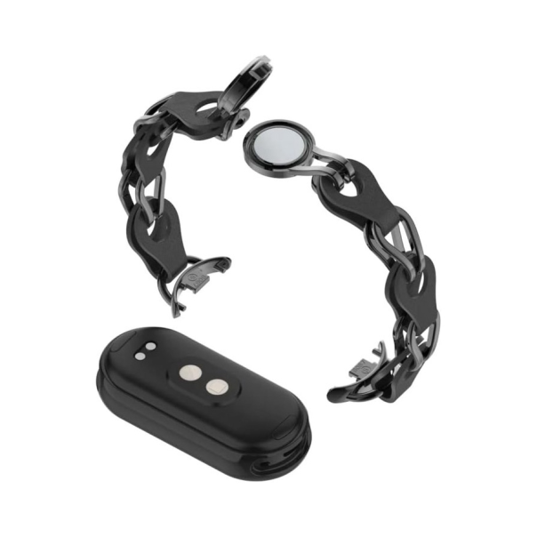 Narukvica za smart watch Xiaomi Mi Band M8/M9 metalna crna - 217324