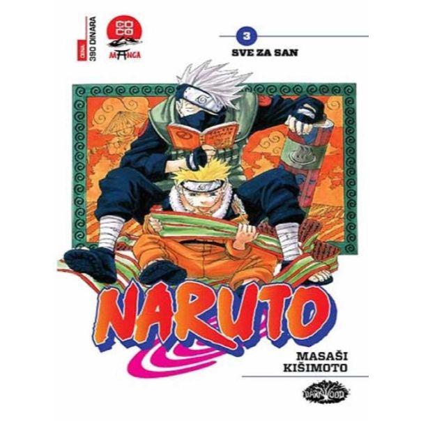 Naruto 3 - Sve za san - 9788661631733