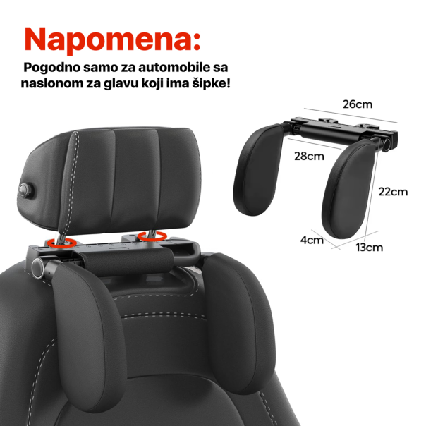 Naslon za glavu za auto sediste - 220339