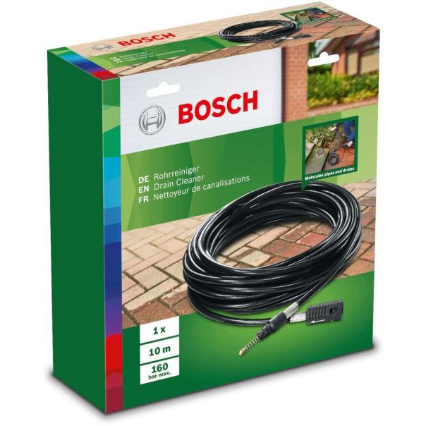 BOSCH Čistač odvodnih cevi 10 m (160 bar) za perače pod pritiskom , F016800483 - F016800483
