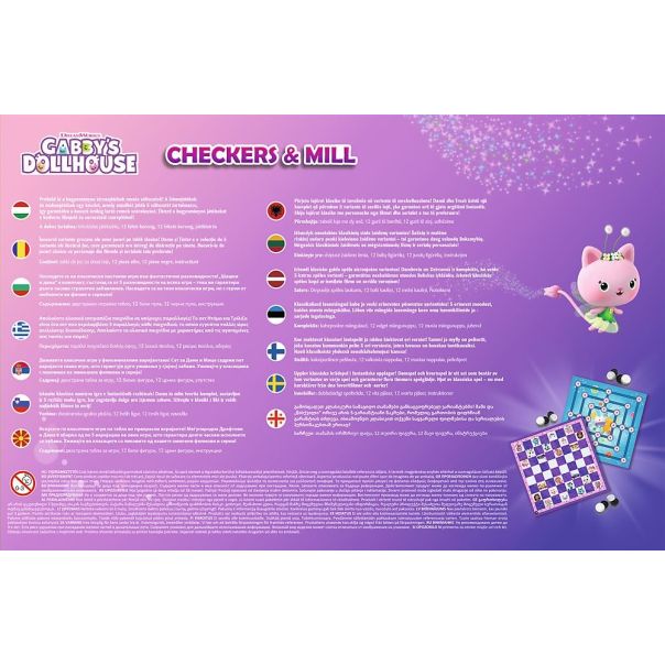 TREFL Društvena igra Mica i šah Gabby  02858 - 100533-T02858