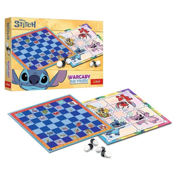 TREFL Društvena igra Mica i šah Lilo&Stich 02862 - 100535-T02862