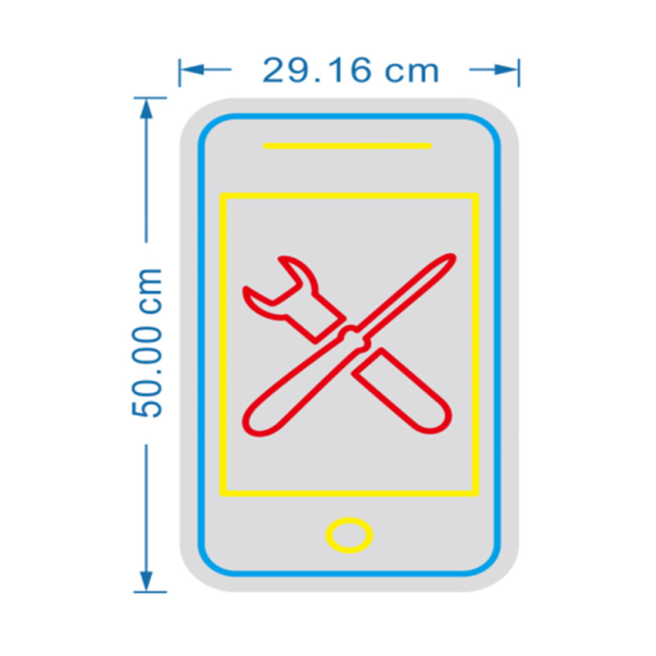 NEON svetleci reklamni znak Servis - 616476