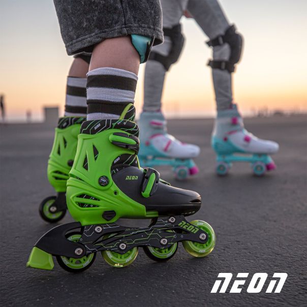 YVOLUTION Roleri Neon inline 30-33 zelen - NT07G4