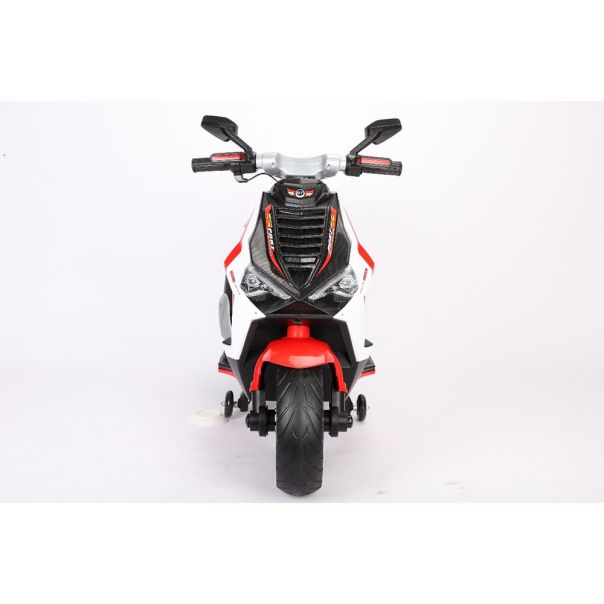 EUROBAJK Dečiji motor na akumulator Vespa, crvena - 9308