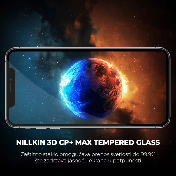 Zaštitno staklo za Huawei P40 crno Nillkin CP+ PRO (0,33mm) - 041104