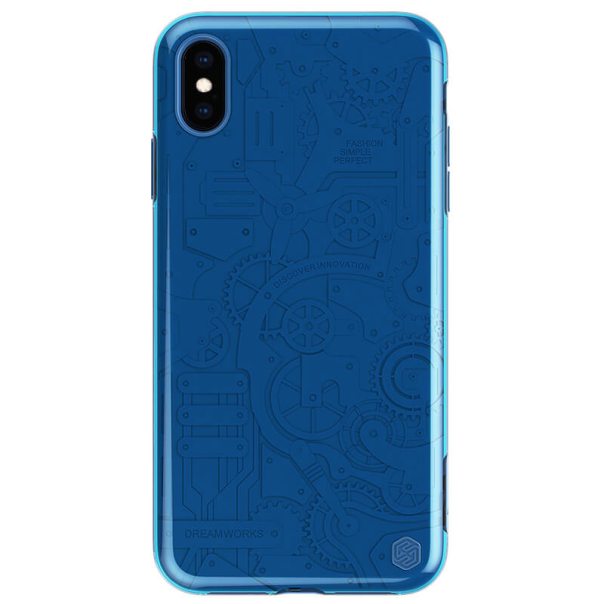 Nillkin Machinery za iPhone XS Max plavi - 029119