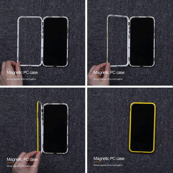 Maska za iPhone XS Max ljubičasta Nillkin Ombre - 029120