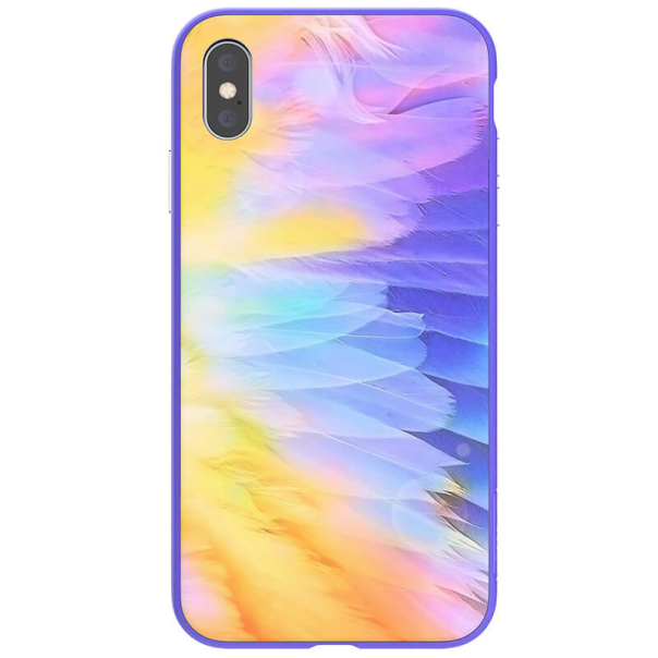 Maska za iPhone XS Max ljubičasta Nillkin Ombre - 029120
