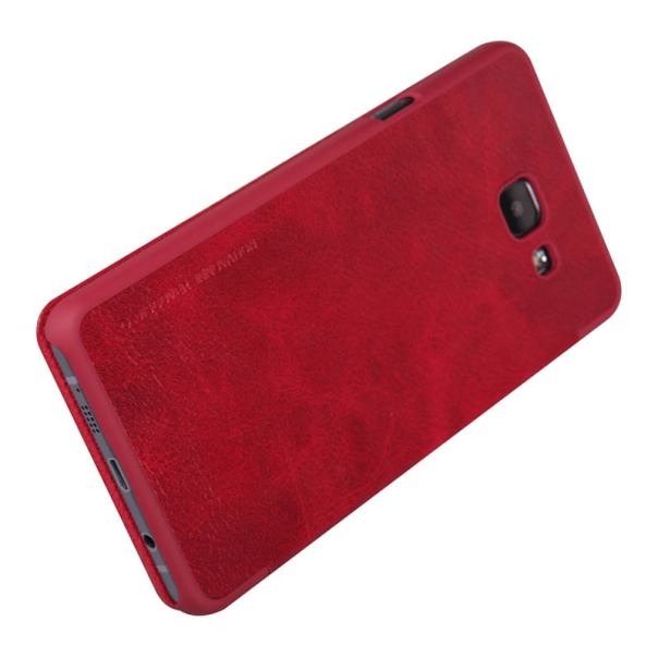 Maska za Samsung A9/ A920F/ A9s (2018) crvena na preklop Nillkin Qin - 030462