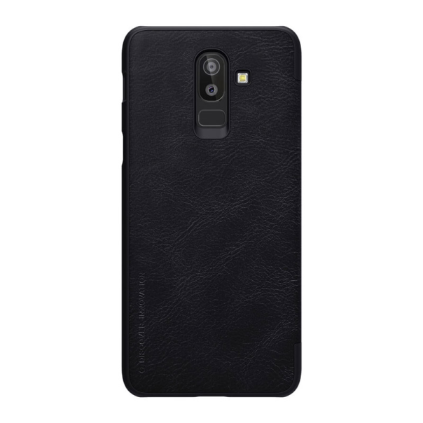 Maska za Samsung J8/ J810F (2018) (EU verzija) crna na preklop Nillkin Qin - 029674