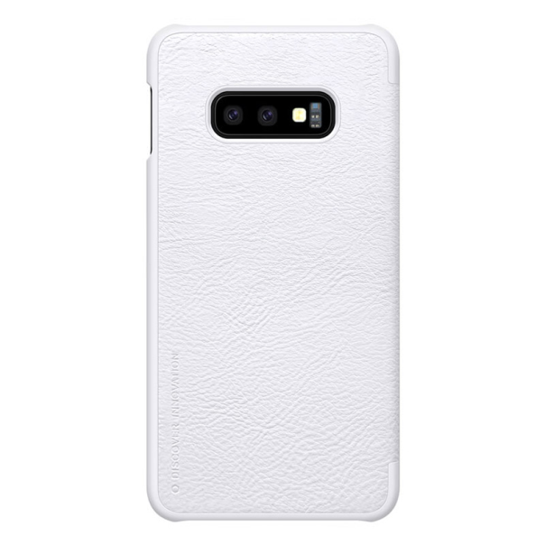Maska za Samsung S10e/ G970 bela na preklop Nillkin Qin - 032124