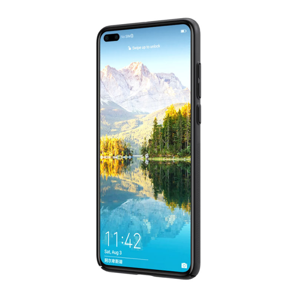 Maska za Huawei P40 Nillkin Super Frosted Shield crna - 041049