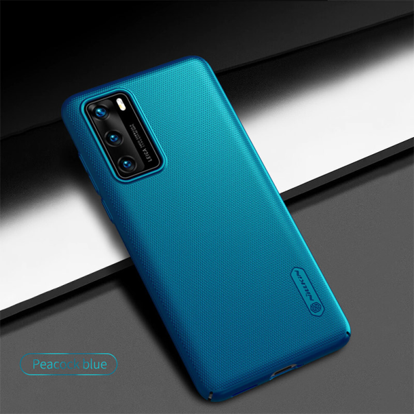 Maska za Huawei P40 Nillkin Super Frosted Shield plava - 041091