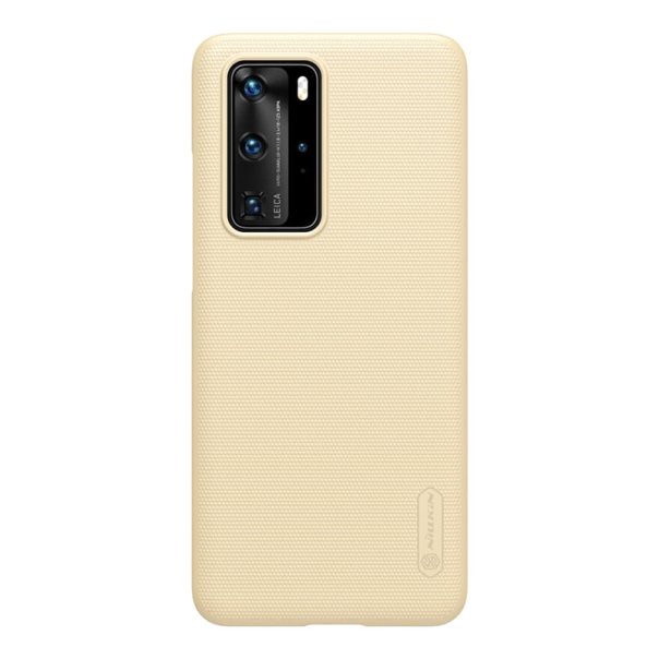 Maska za Huawei P40 Pro Nillkin Super Frosted Shield zlatna - 041077