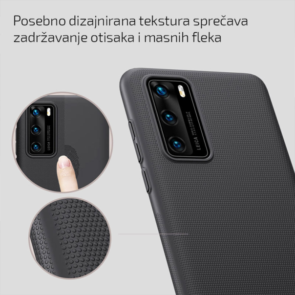 Maska za Samsung A11/ A115F Nillkin Super Frosted Shield crna - 041082