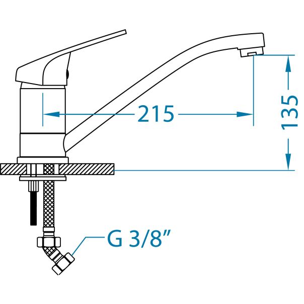 Genesis Slavina Nina G91 crna - 1123735