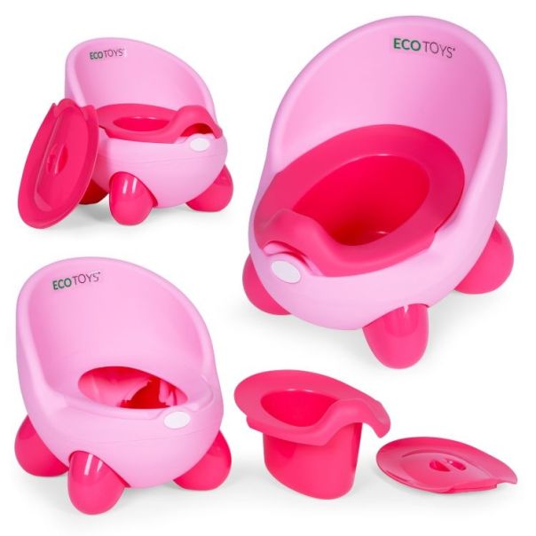 ECO TOYS Noša sa uklonivim umetkom, roze - PP112 PINK