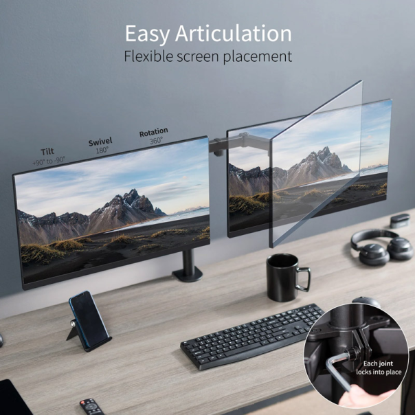Nosač za dva monitora V052 - 602699