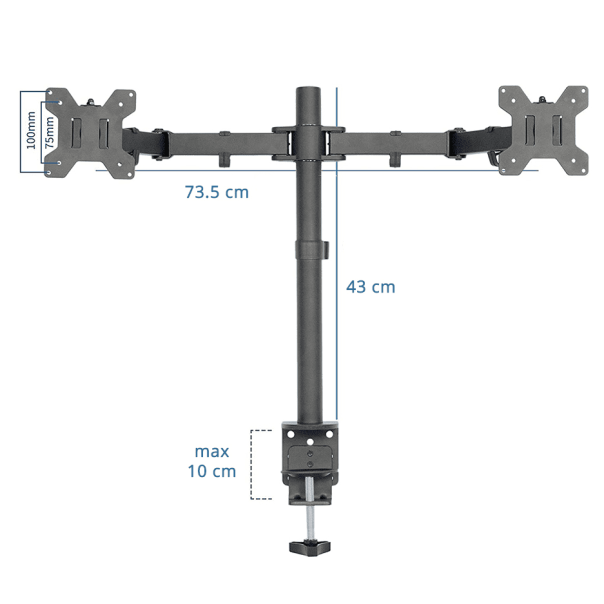 FANTECH Nosač za dva monitora - 99919-1