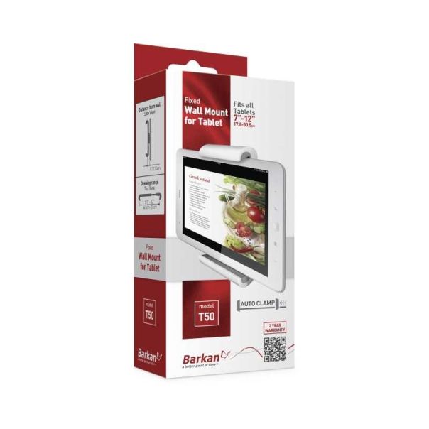 BARKAN T50 Univerzalni zidni nosač za tablet 7