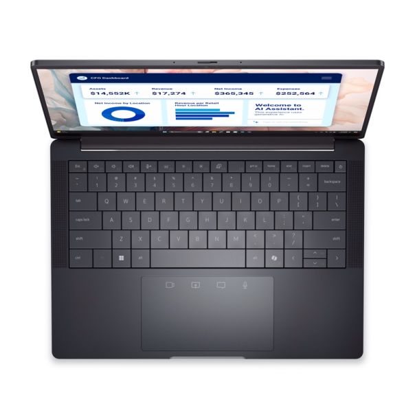 DELL Laptop Pro 13 Premium 13.3 inch QHD+ Touch 500nits Core Ultra 7 268V 32GB 512GB SSD Backlit FP - NOT24648