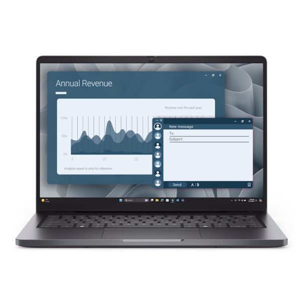 DELL Pro 14 14 inch FHD+ 300nits Ryzen 5 220 8GB 256GB SSD Backlit FP Win11Pro 3yr ProSupport - NOT25120